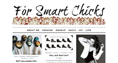 Desktop Screenshot of forsmartchicks.com